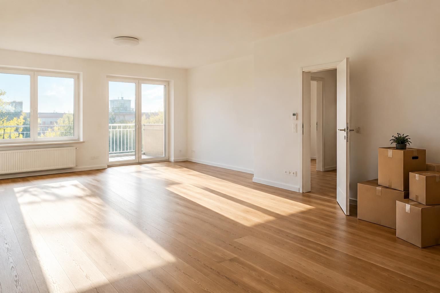 A bright empty property ready for its next chapter